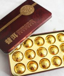 Trà Phổ Nhĩ Chín Viên Cao Cấp 75g năm 2011