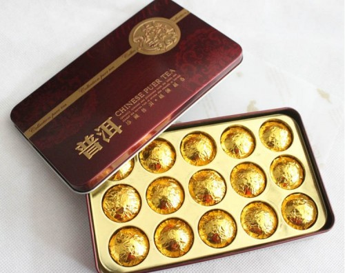 Trà Phổ Nhĩ Chín Viên Cao Cấp 75g năm 2011